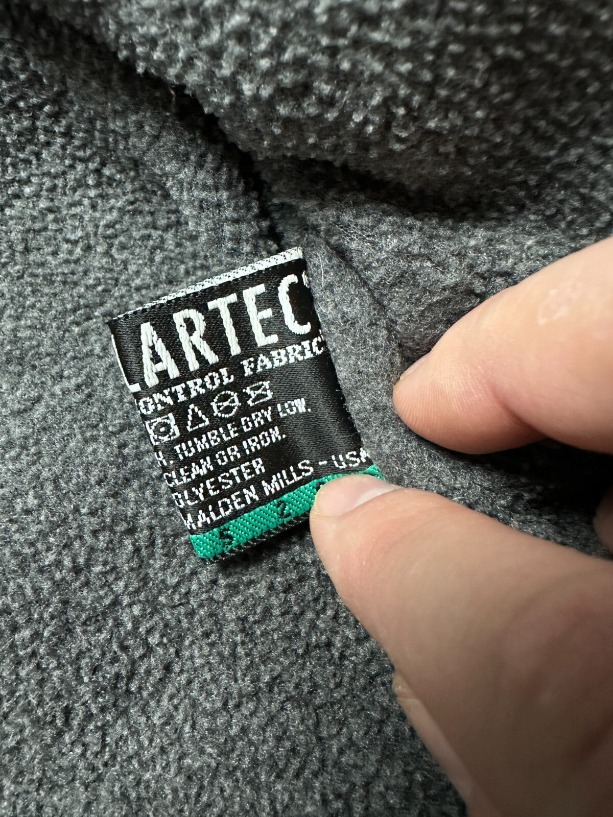 Rare Half Zip Full Zip-Up Jack Wolfskin Polartec Ski Fleece Winter Jacket