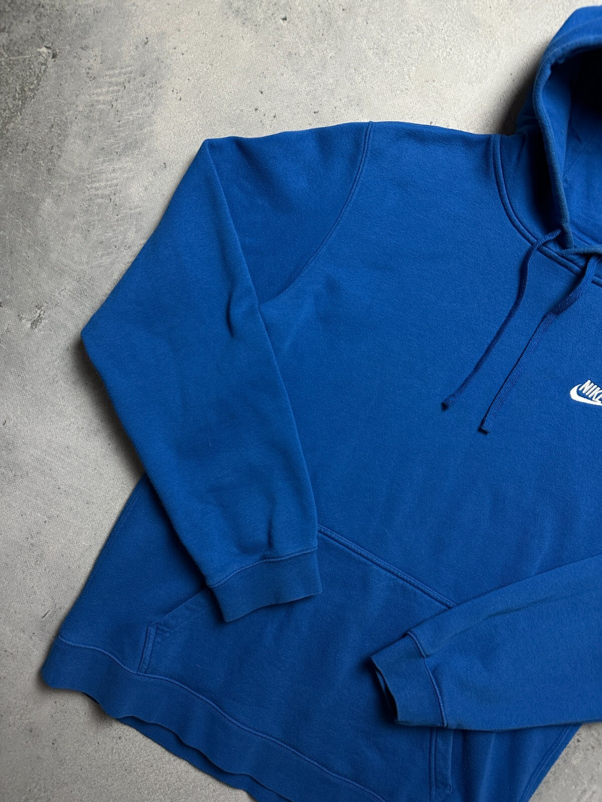 Vintage Hoodie Nike small Logo Swoosh y2k USA 00s Hype Boxy