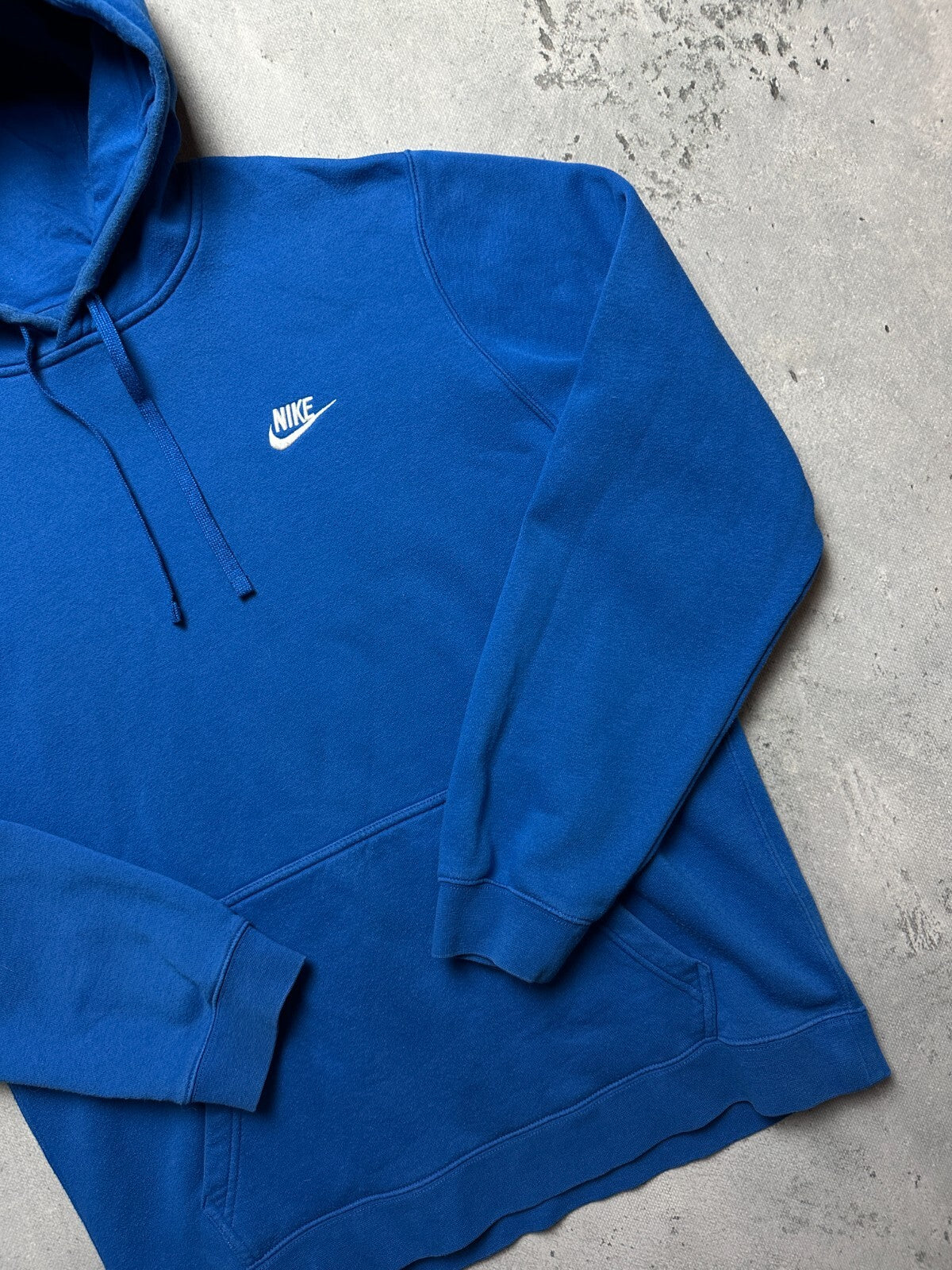 Vintage Hoodie Nike small Logo Swoosh y2k USA 00s Hype Boxy