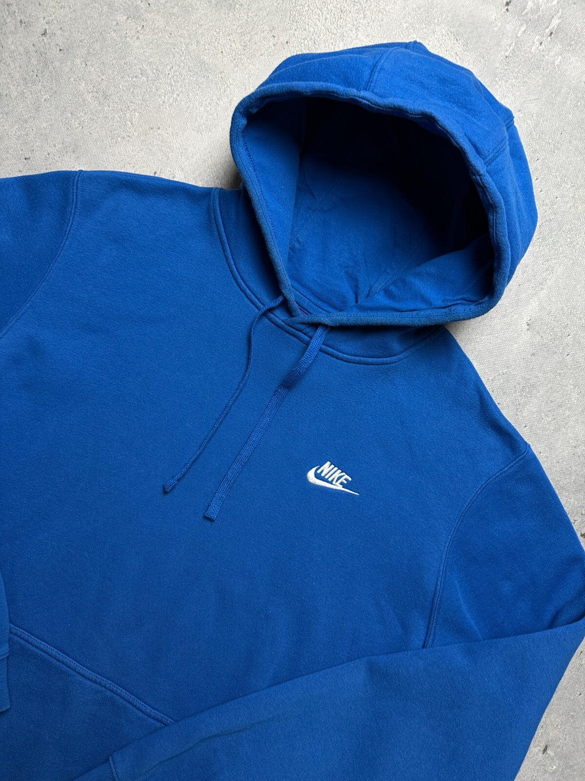 Vintage Hoodie Nike small Logo Swoosh y2k USA 00s Hype Boxy