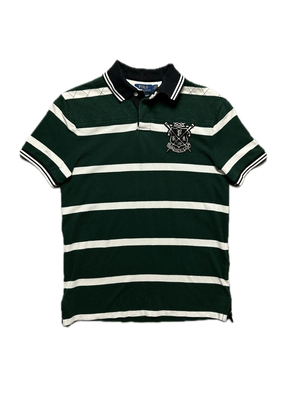 Vintage Polo Ralph Lauren Striped Rowing Club 39 USA Rare 00
