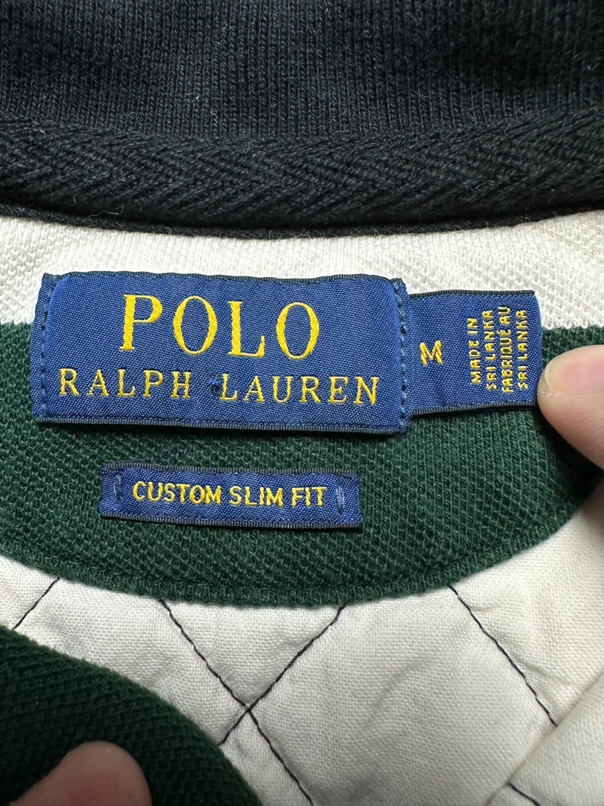 Vintage Polo Ralph Lauren Striped Rowing Club 39 USA Rare 00