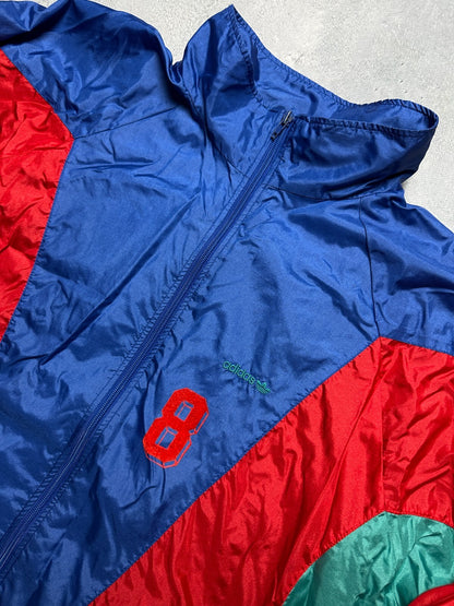 Vintage Adidas Track Jacket 80’s 90s Nylon Retro Windbreaker