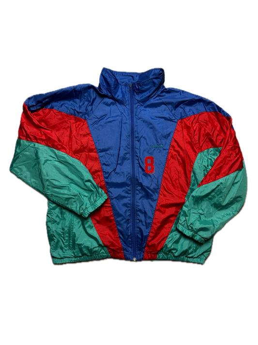 Vintage Adidas Track Jacket 80’s 90s Nylon Retro Windbreaker