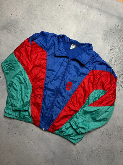 Vintage Adidas Track Jacket 80’s 90s Nylon Retro Windbreaker