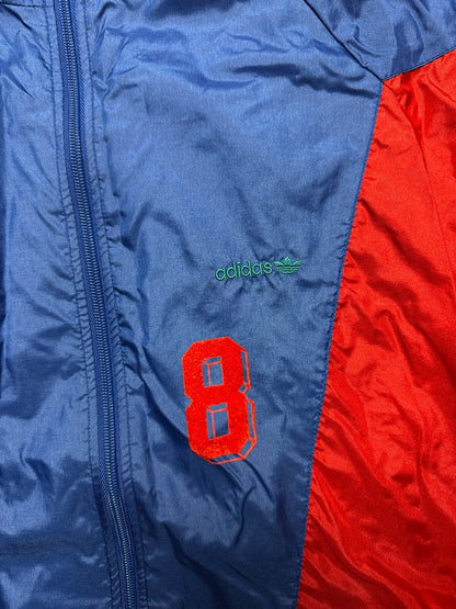 Vintage Adidas Track Jacket 80’s 90s Nylon Retro Windbreaker