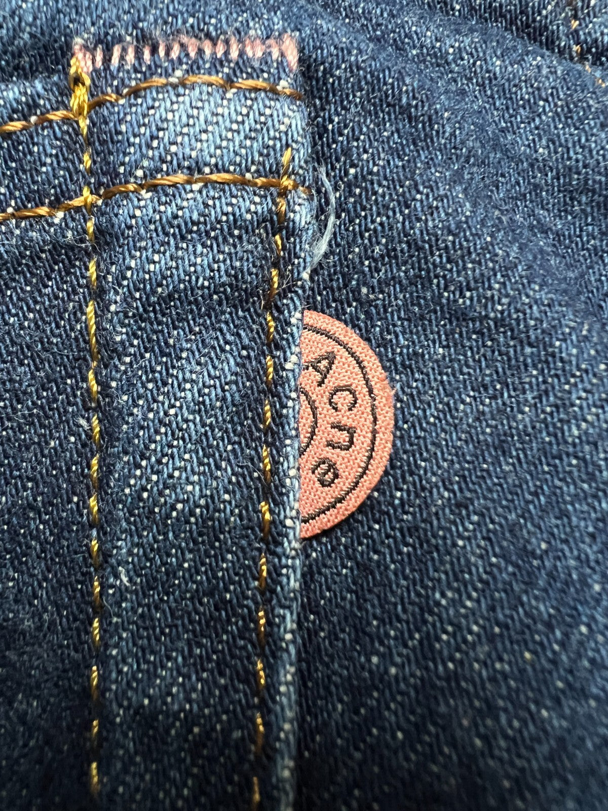 Acne Studios Jeans Bla Konst Italy Pants South Indigo y2k