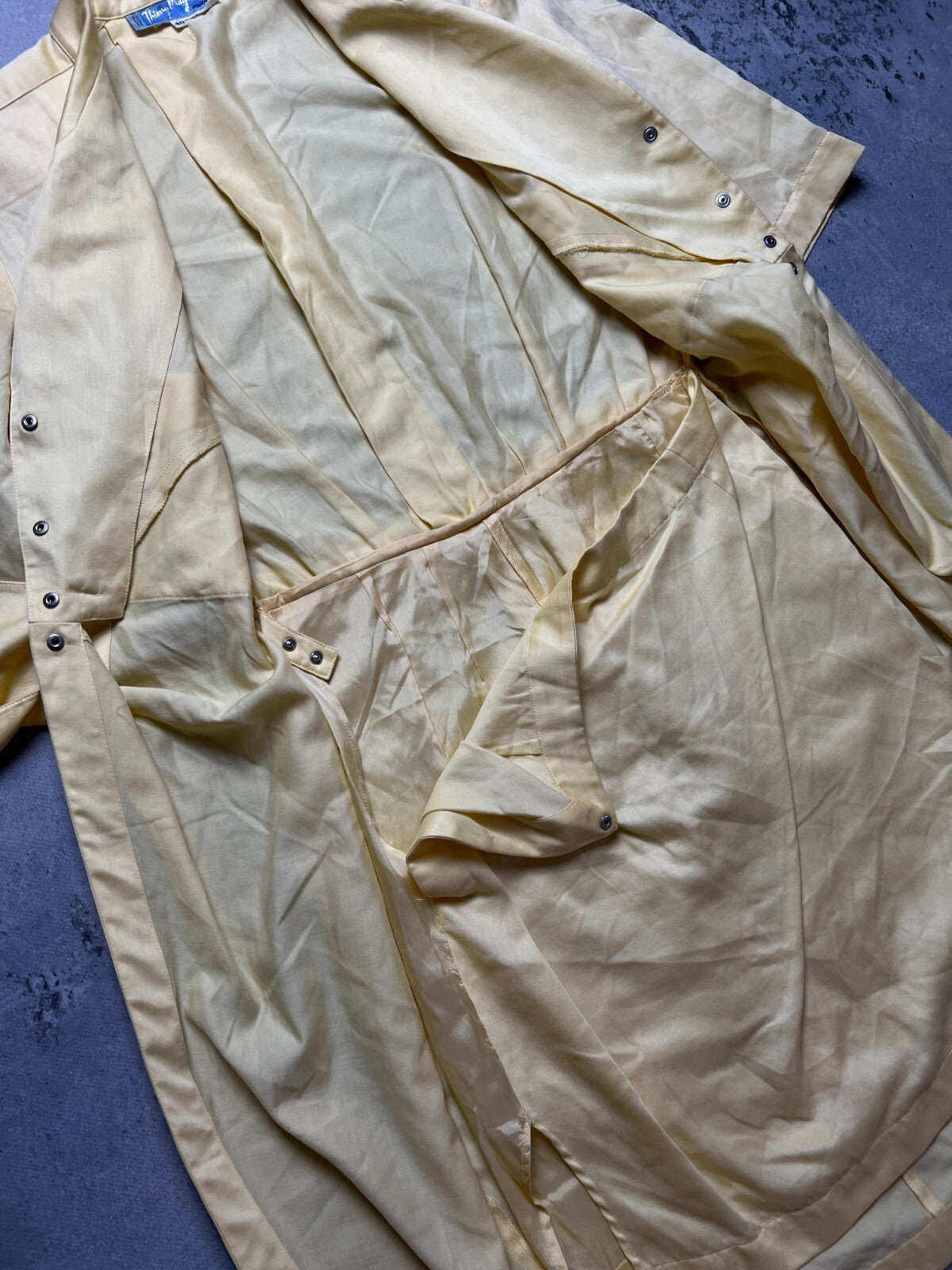1980s Vintage Thierry Mugler Summer Shirt Dress Skirt Luxury
