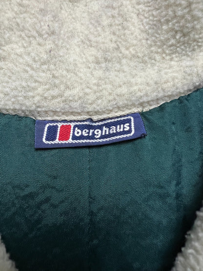 Berghaus Teddy Fleece Polartec Mens Anorak Jacket 1/2Zip 90s