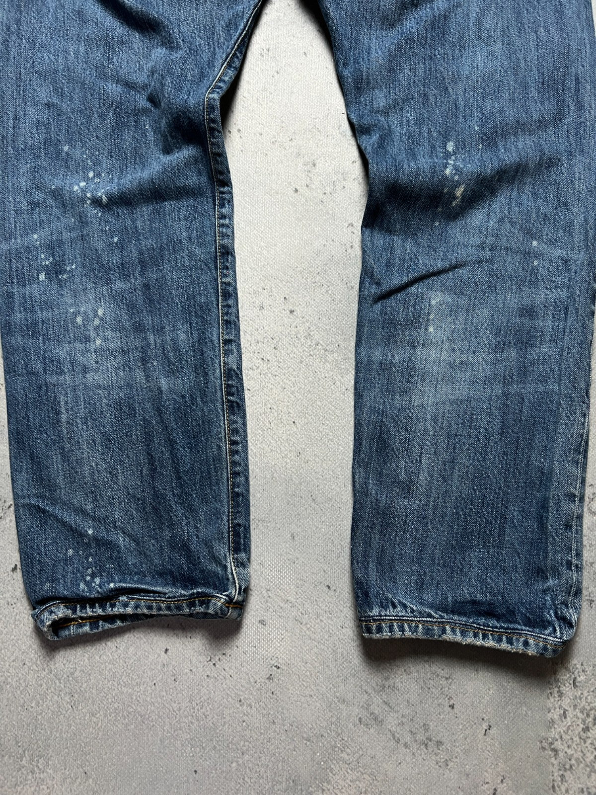 True Religion Rocco Washed Distressed Relaxed Jeans y2k USA