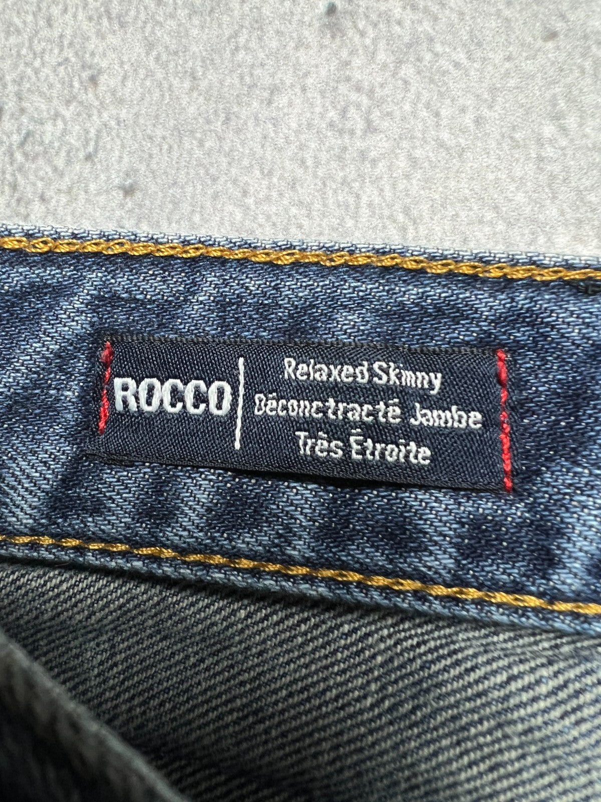 True Religion Rocco Washed Distressed Relaxed Jeans y2k USA