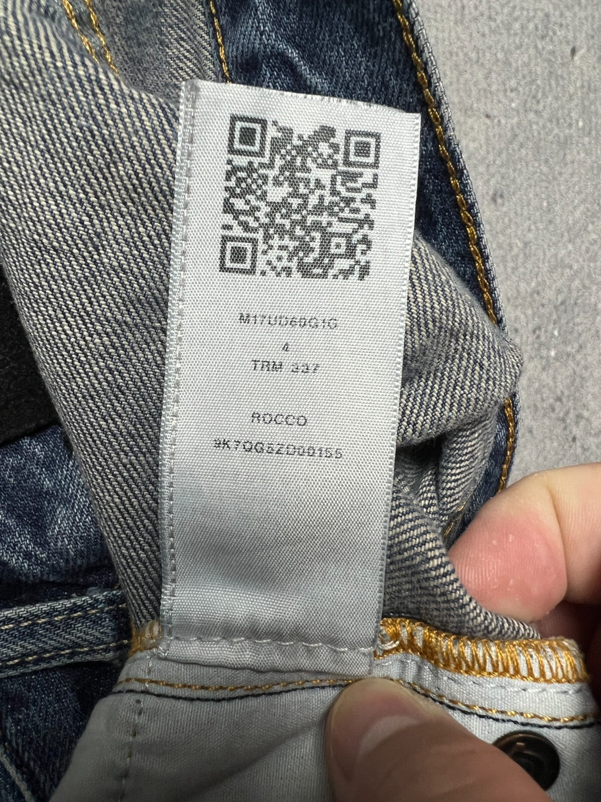True Religion Rocco Washed Distressed Relaxed Jeans y2k USA