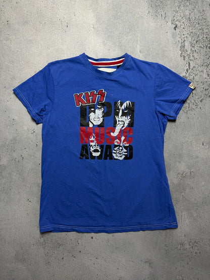 Vintage Kiss Big Graphic Logo Sex and Fun Rare Tee y2k 00s