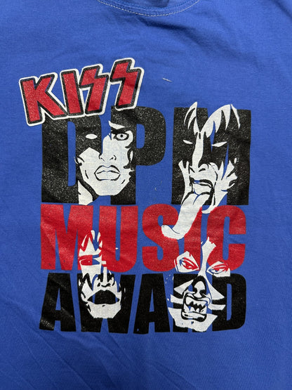 Vintage Kiss Big Graphic Logo Sex and Fun Rare Tee y2k 00s