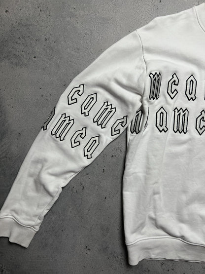 McQ Alexander McQueen Embroidered Repeated Monogram Big Logo