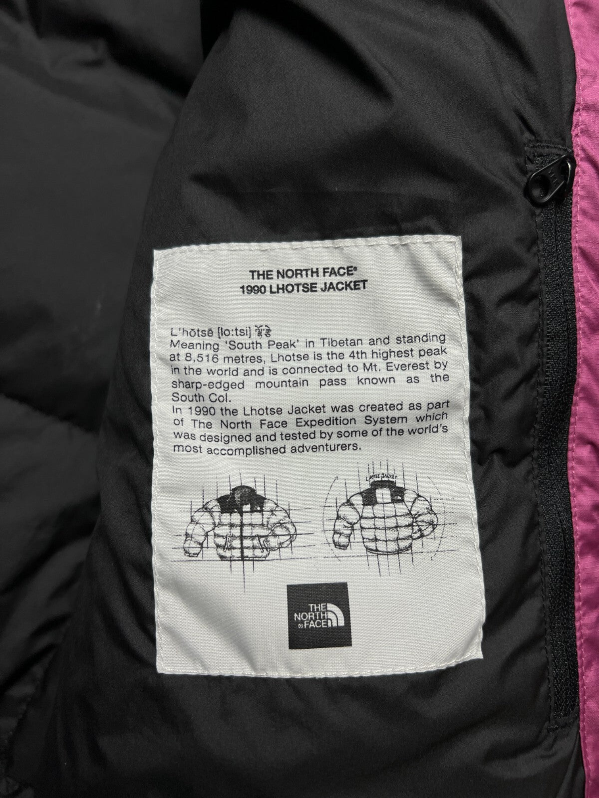 The North Face 700 Nupste Down 1990 Lhotse Puffer Jacket y2k
