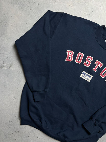 Boston Original Crewneck Sweatshirt Embroidery 00s 90s USA