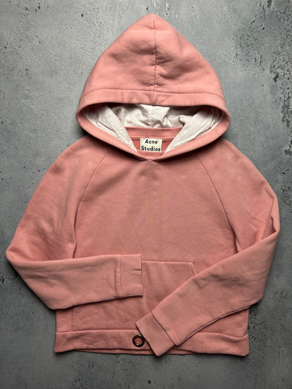 Acne Studios Pink Hoodie Vania FL PSS15 Opium Avant Garde