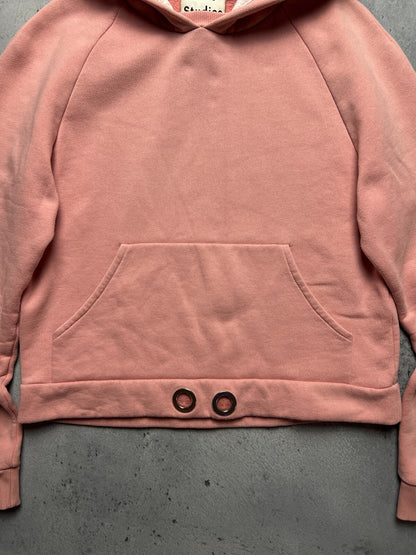 Acne Studios Pink Hoodie Vania FL PSS15 Opium Avant Garde