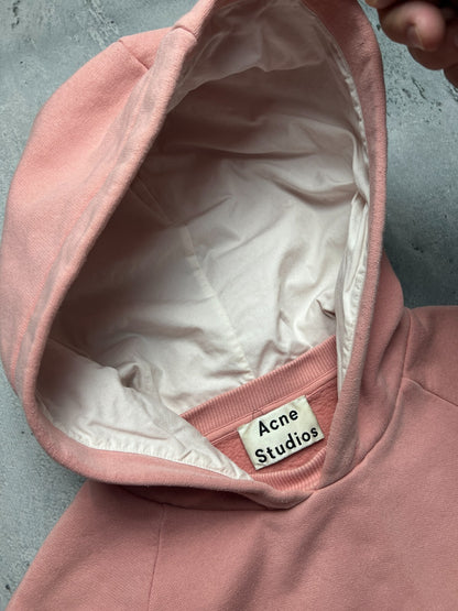 Acne Studios Pink Hoodie Vania FL PSS15 Opium Avant Garde