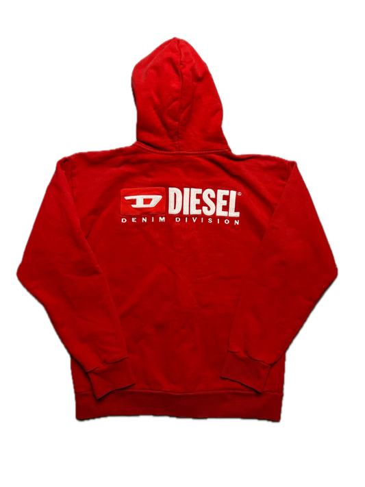 Diesel Vintage Hoodie Mohawk Punk Big Logo y2k Archive 90s