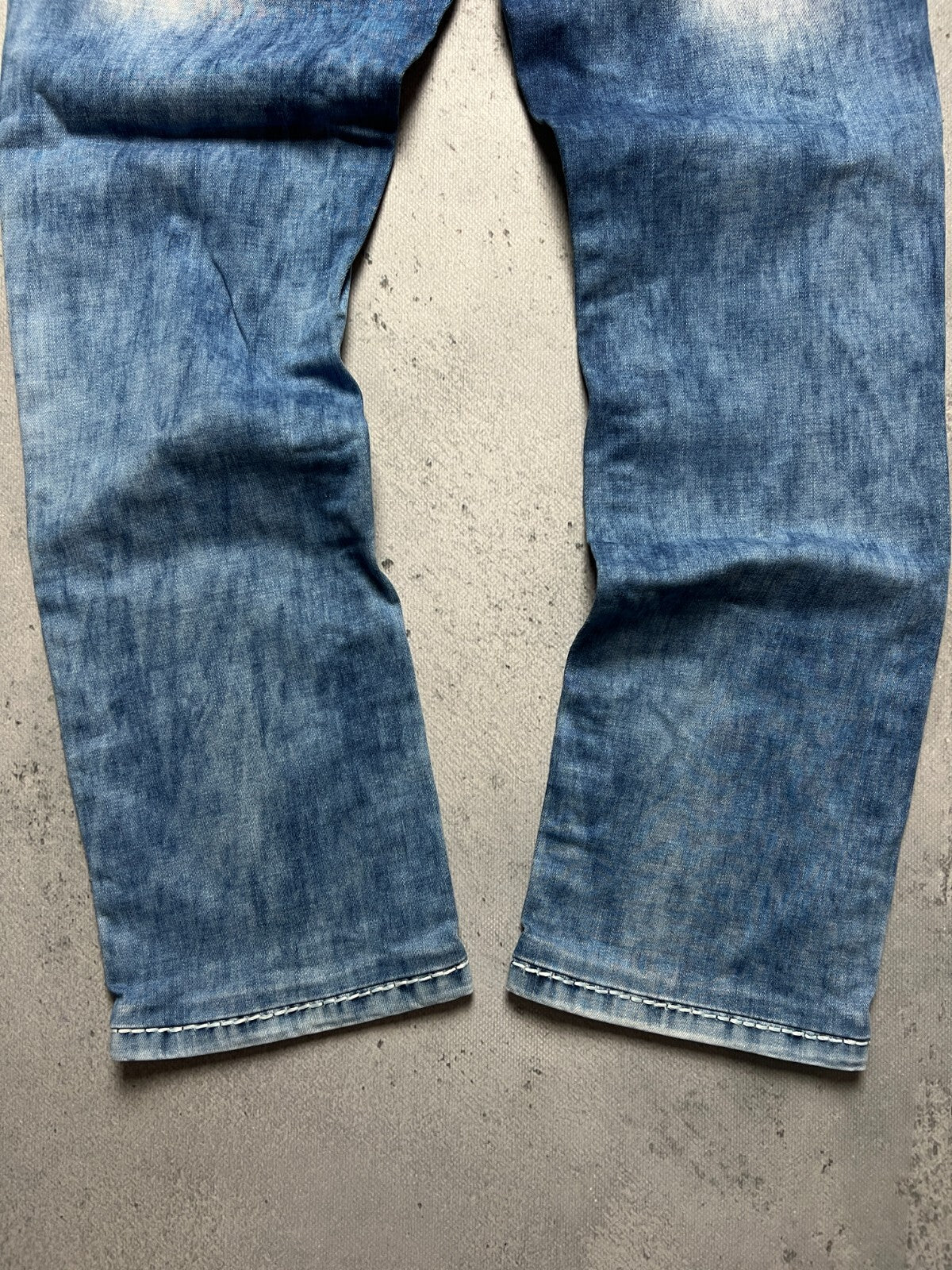 True Religion Joey Straight Distressed Relaxed Jeans y2k USA