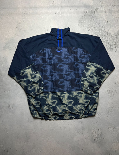 Nike Vintage Big Logo Track Jacket Swoosh Zip-Up y2k 90s USA