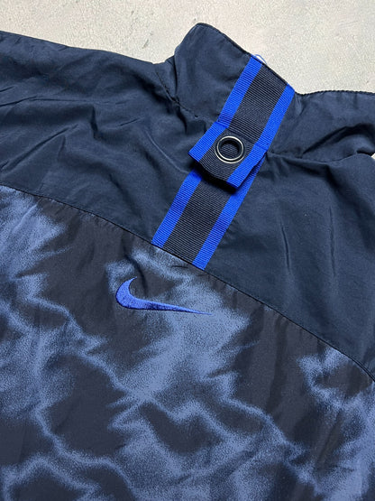 Nike Vintage Big Logo Track Jacket Swoosh Zip-Up y2k 90s USA