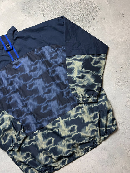 Nike Vintage Big Logo Track Jacket Swoosh Zip-Up y2k 90s USA