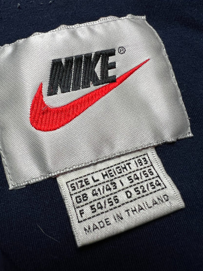 Nike Vintage Big Logo Track Jacket Swoosh Zip-Up y2k 90s USA