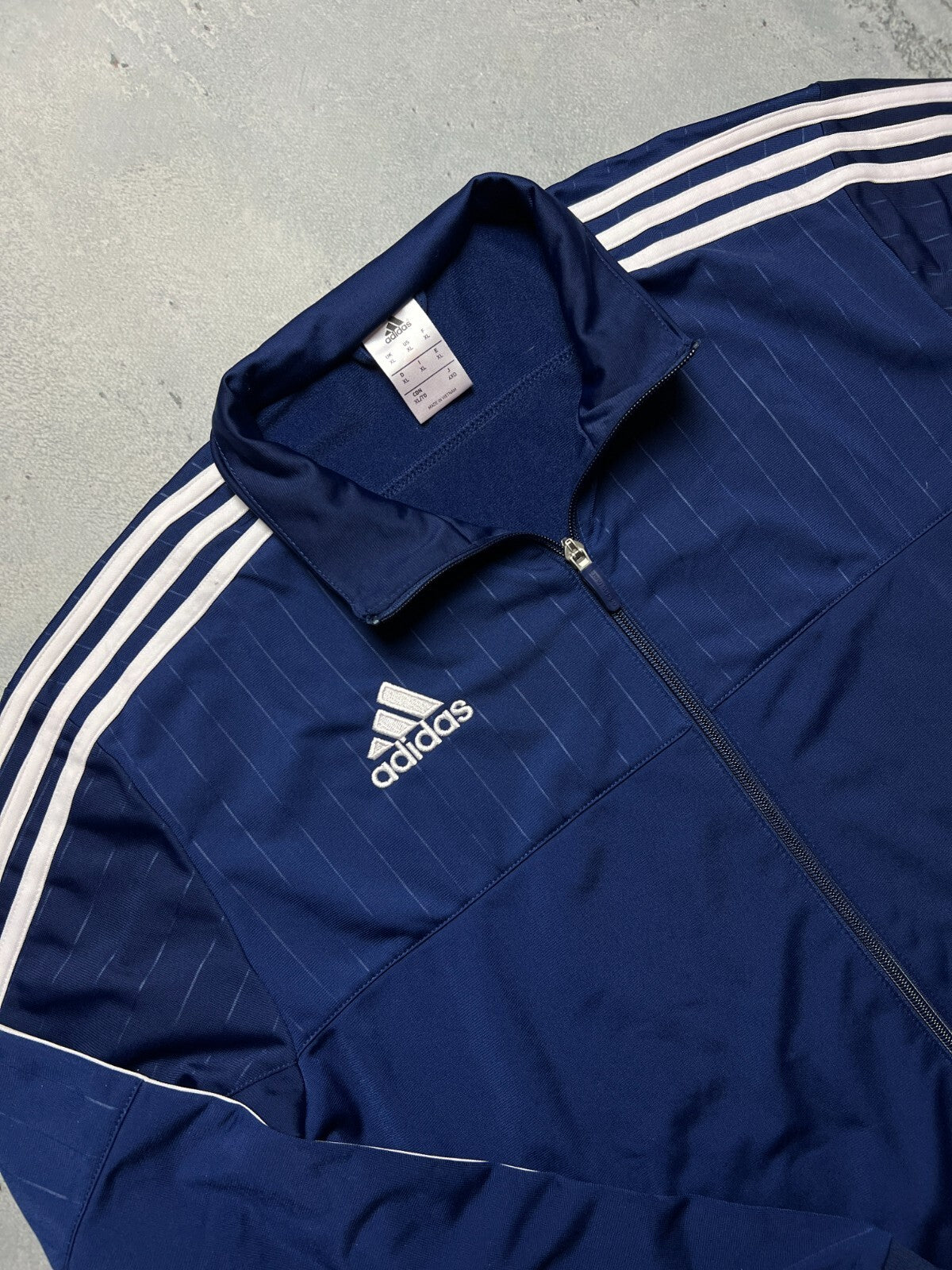 Vintage y2k Adidas Stripes Olympic Track Jacket Hype 90s 00s