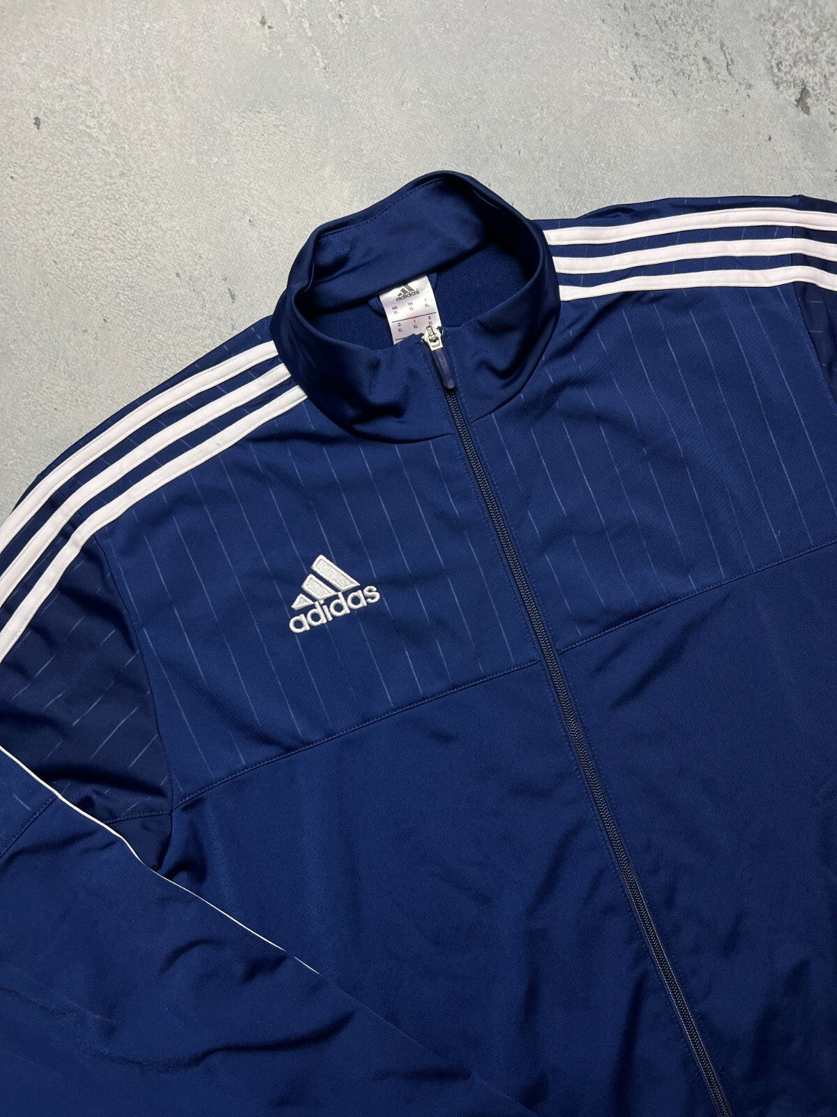 Vintage y2k Adidas Stripes Olympic Track Jacket Hype 90s 00s