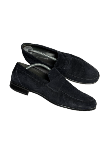 Moreschi 40131 Graz Suede Loafer Shoes Italy Lux Quality