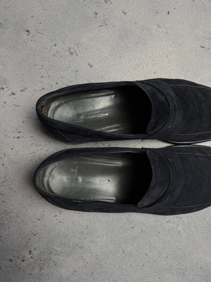 Moreschi 40131 Graz Suede Loafer Shoes Italy Lux Quality