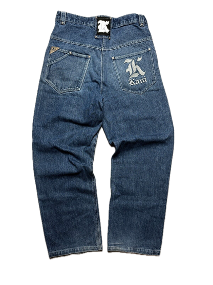 Rare Design Karl Kani Vintage 90s Rap Archive Jeans Wide Pants y2k Baggy 1900s