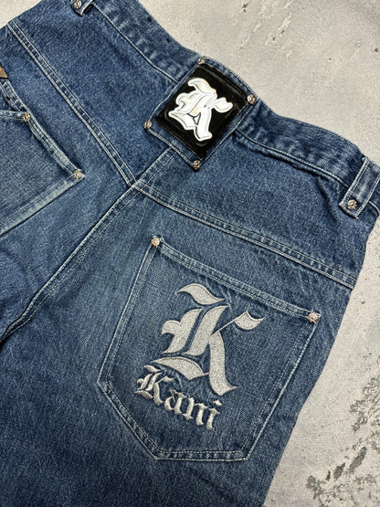 Rare Design Karl Kani Vintage 90s Rap Archive Jeans Wide Pants y2k Baggy 1900s