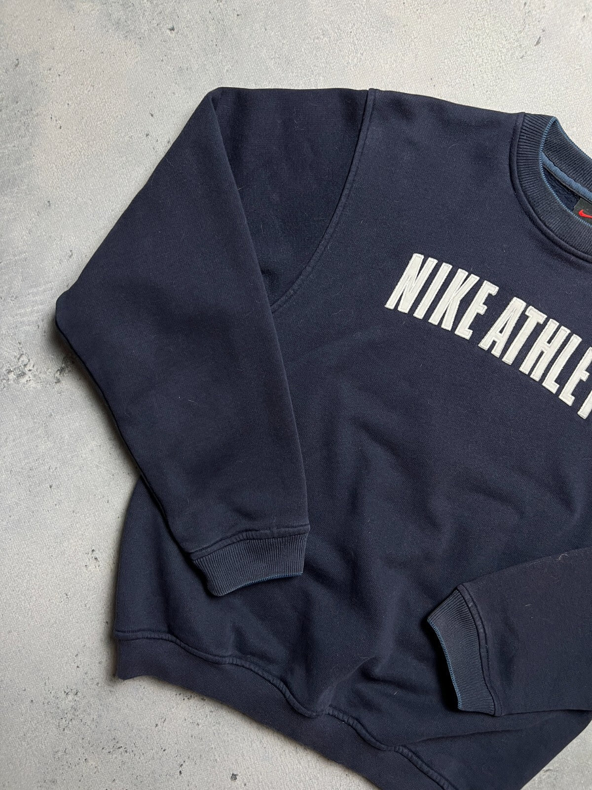 Vintage Crewneck Nike Boxy Central Big Athletic logo USA 90s