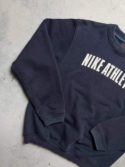Vintage Crewneck Nike Boxy Central Big Athletic logo USA 90s