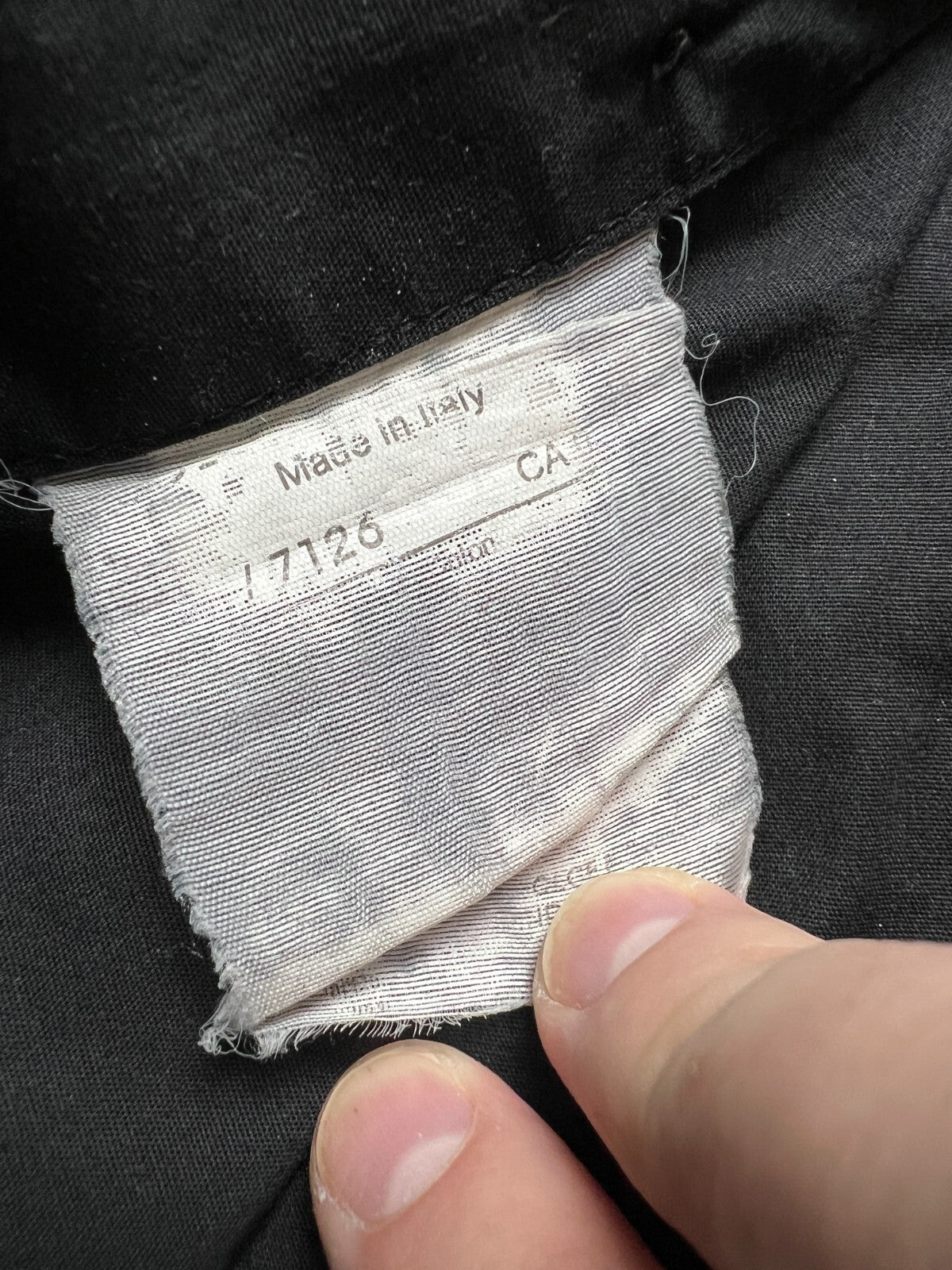 Dolce & Gabbana Vintage Full Black Long Sleeve Shirt Lux y2k
