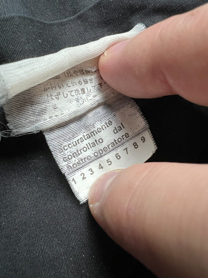 Dolce & Gabbana Vintage Full Black Long Sleeve Shirt Lux y2k