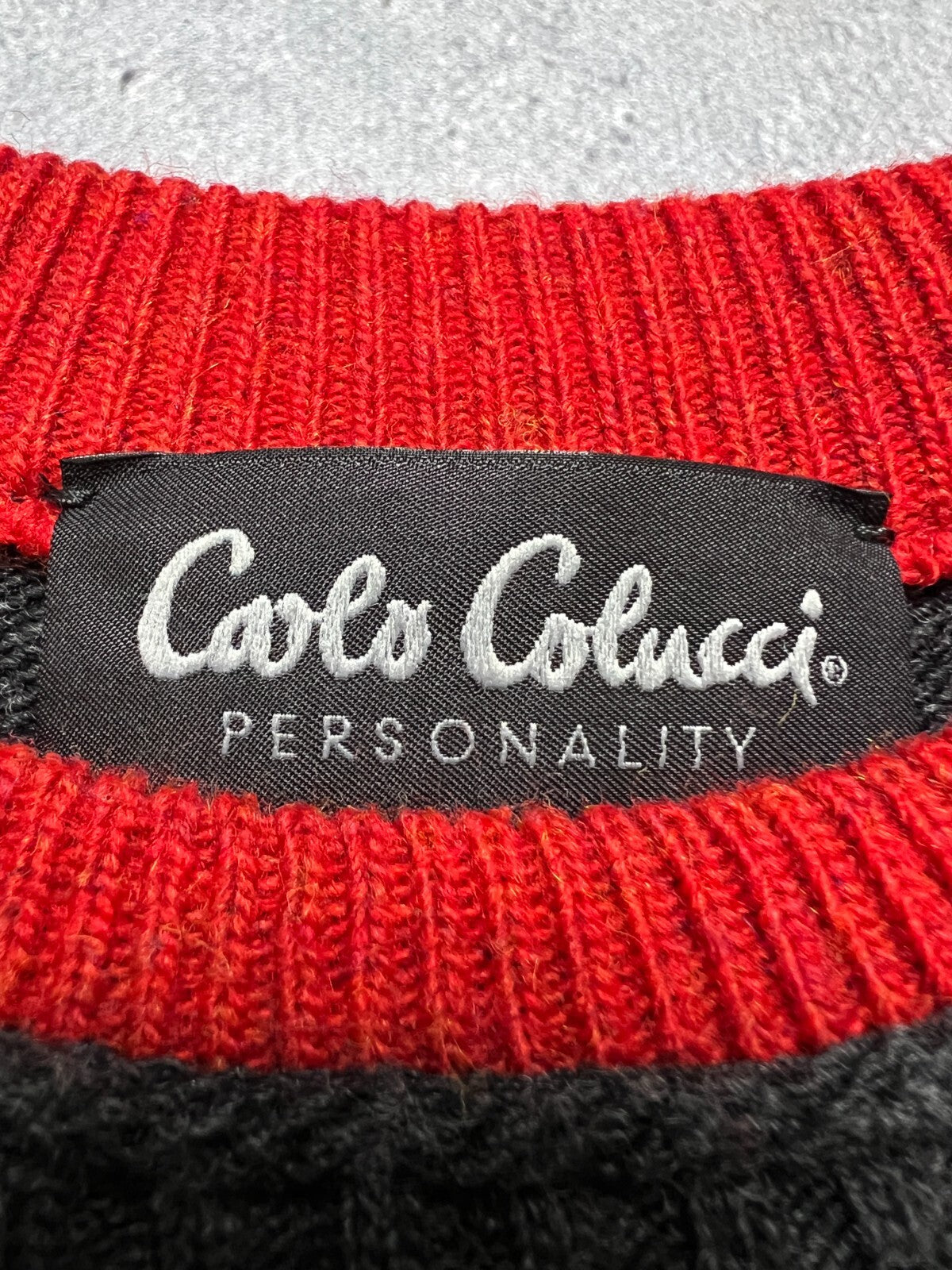 1990’s Vintage Carlo Colucci Personality Wool Knit Sweater