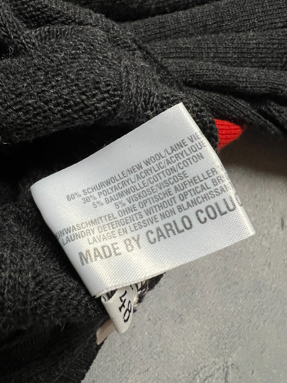 1990’s Vintage Carlo Colucci Personality Wool Knit Sweater
