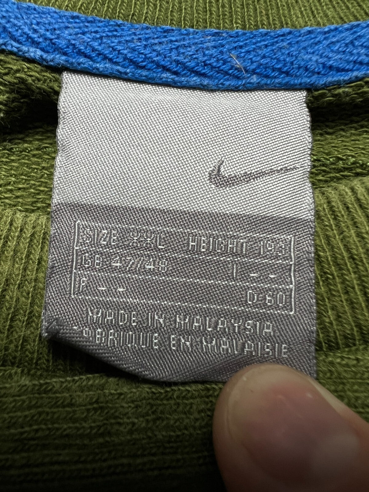 Vintage Crewneck Nike boxy center swoosh y2k fits logo USA