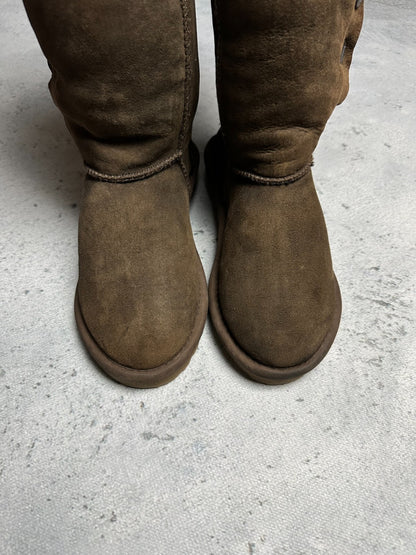 Celtic & Co Popper Sheepskin Boots - Knee Height Lux