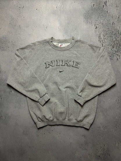 Vintage Crewneck Nike Boxy Center Swoosh logo Made in USA