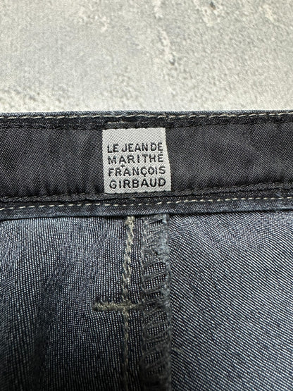 Vintage Marithe Francois Girbaud Flared Jeans Pants Rare 90s