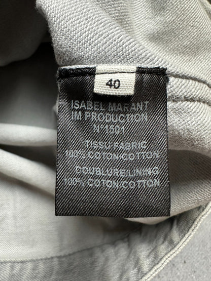 Isabel Marant Etoile Ferida Denim Jacket Rare Pattern Hype