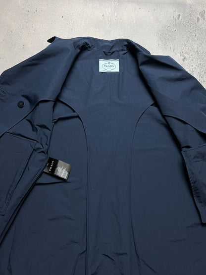 Classic Prada Rain Trench Coat Double-Breasted Rare Blazer
