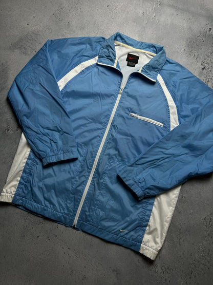 Nike Vintage Zipper Jacket swoosh logo y2k 90s Zip-Up rare