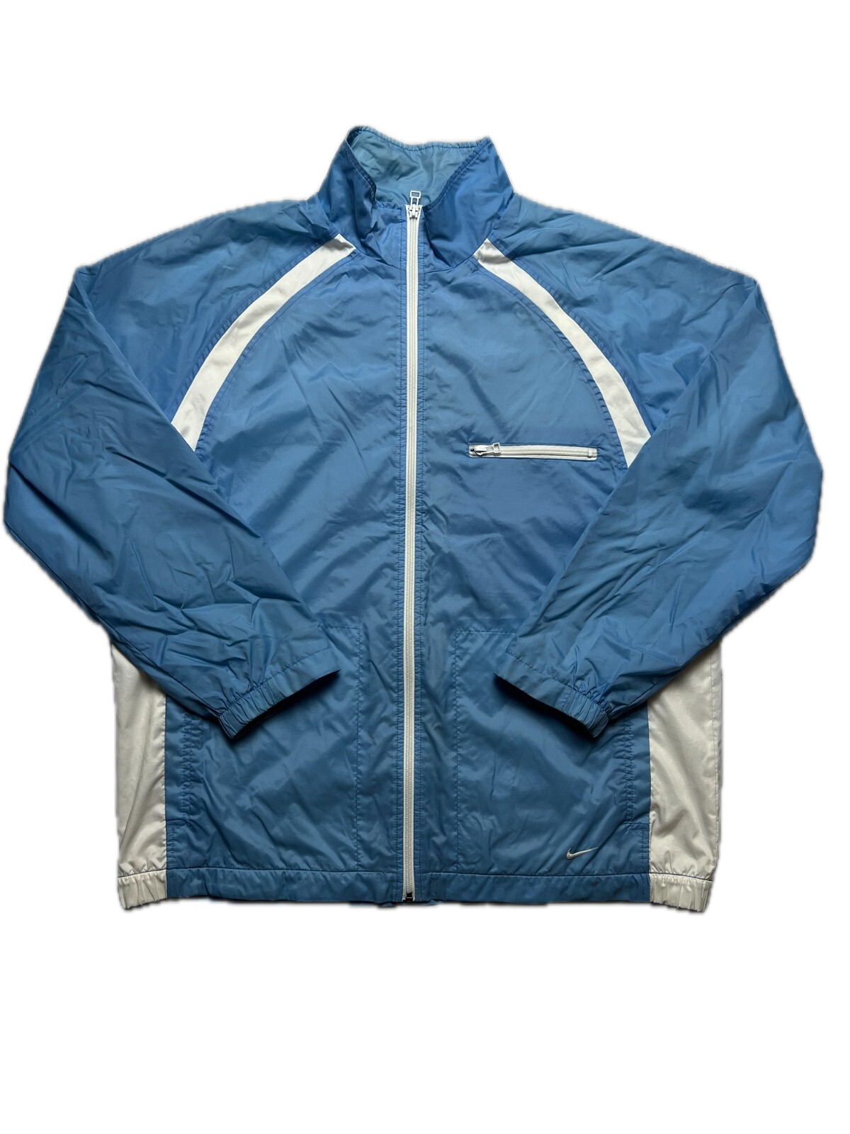 Nike Vintage Zipper Jacket swoosh logo y2k 90s Zip-Up rare